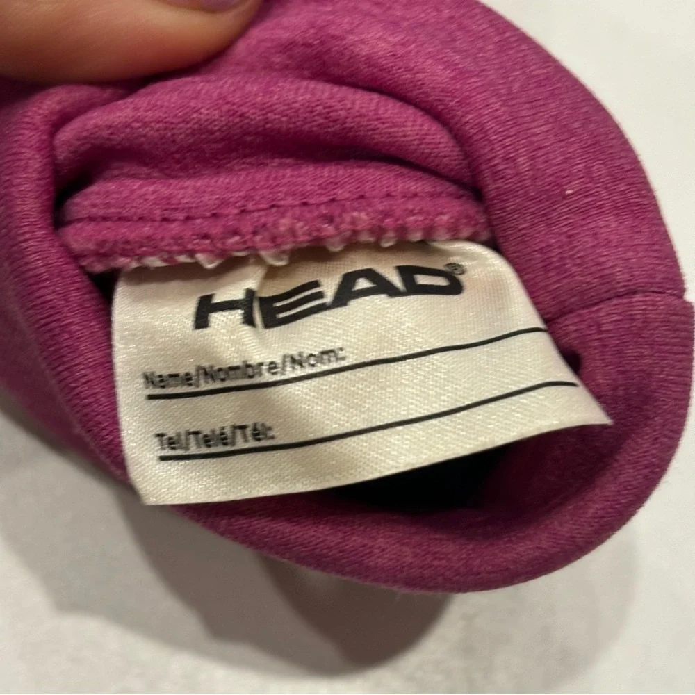 Head kids pink touchscreen gloves size M